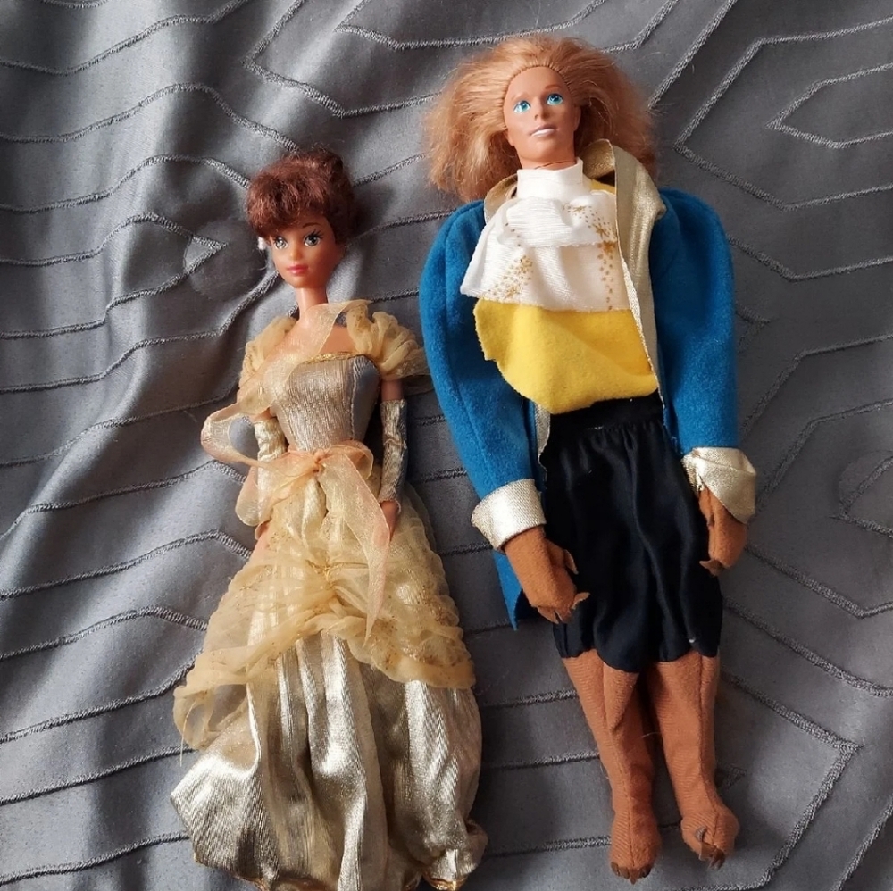 Beauty and the beast 1991 barbies